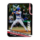 Baseball Player Custom Red
