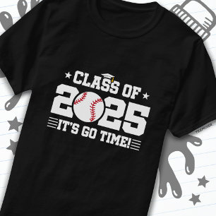 Baseball Player Graduation Class of 2025 Senior T-Shirt