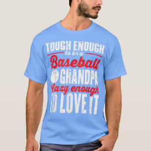 Baseball Player Grandpa Grandfather Baseball Enthu T-Shirt