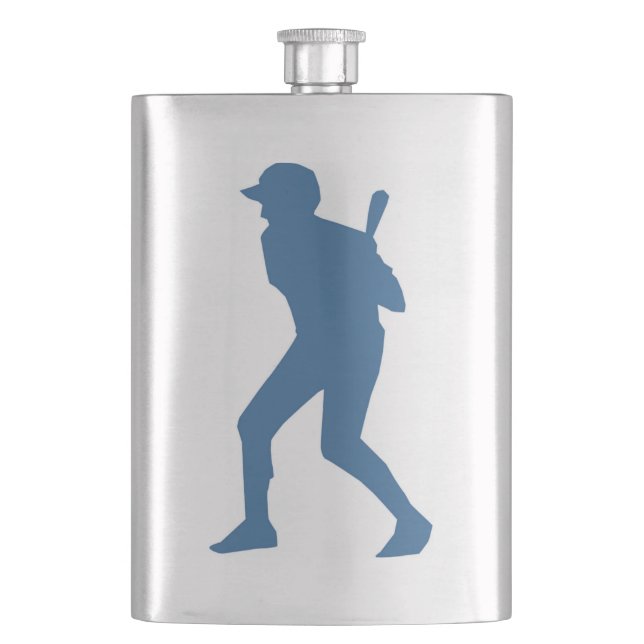 BASEBALL PLAYER HIP FLASK (Front)
