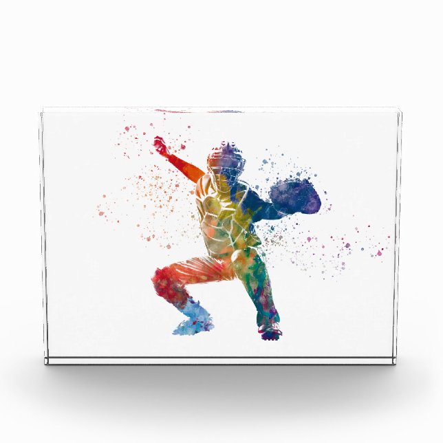 baseball player photo block (Front)