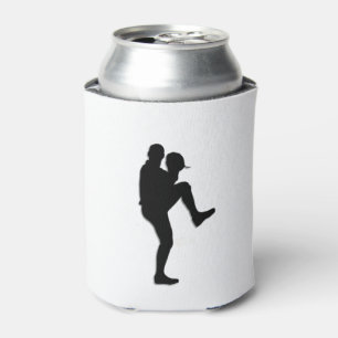 Baseball Player Pitcher Can Cooler