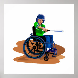 Baseball Player Poster