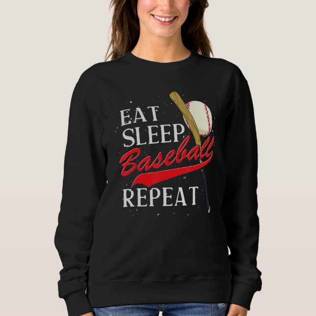 Baseball Player Sport Baseball  Pitcher  Baseball Sweatshirt (Front)