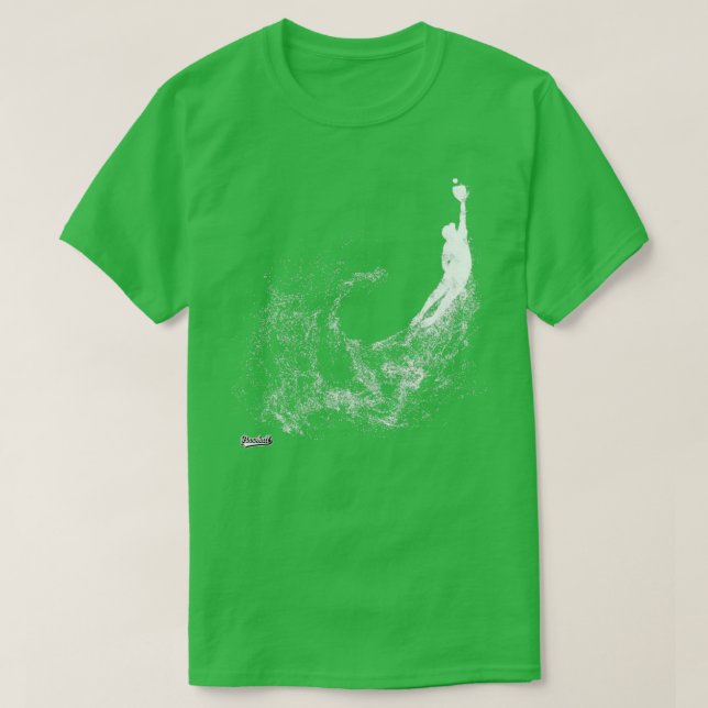Baseball Player Sports T-Shirt (Design Front)