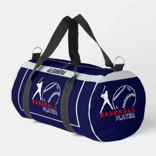 Baseball Player, Team, Birthday Gift Duffle Bag