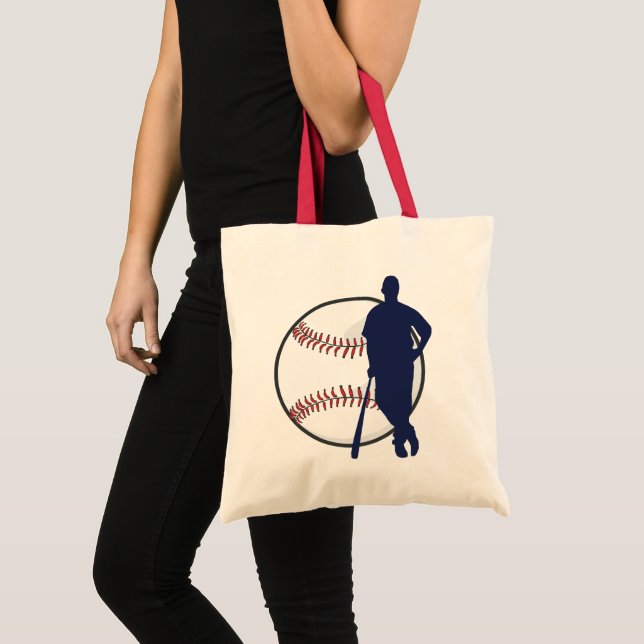 Baseball Player Tote Bag (Front (Product))