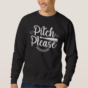 Baseball Player Womens Baseball Fan Baseball Mom 1 Sweatshirt