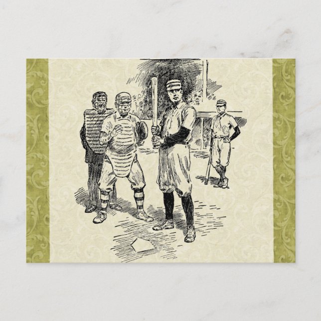 Baseball:Players Postcard (Front)