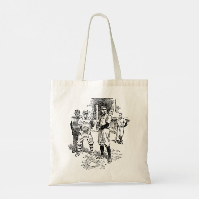 Baseball:Players Tote Bag (Back)