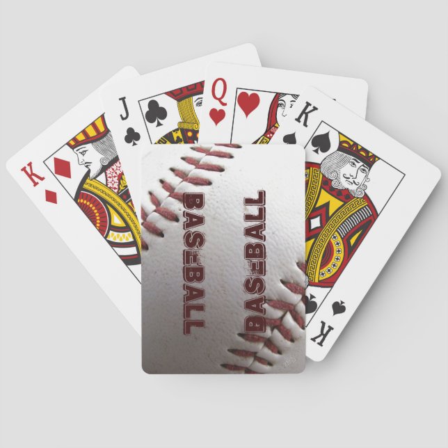 Baseball Playing Cards (Back)