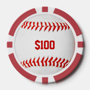 Baseball Poker Chip