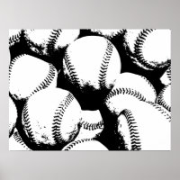 Baseball Pop Art - Sports Baseballs