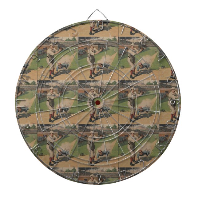 Baseball Poster Dartboard (Front)