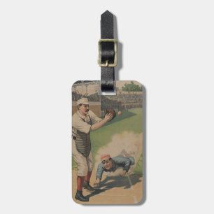 Baseball Poster Luggage Tag