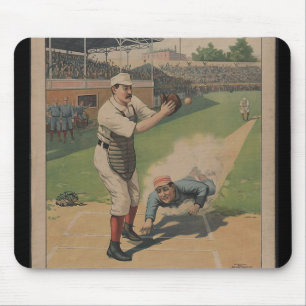 Baseball Poster Mouse Pad