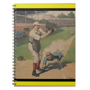Baseball Poster Notebook