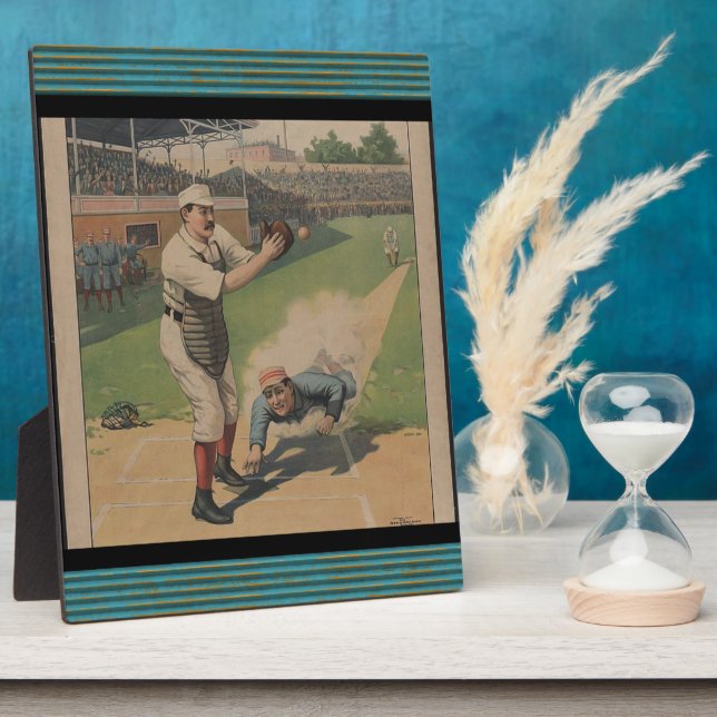 Baseball Poster Plaque (Side)