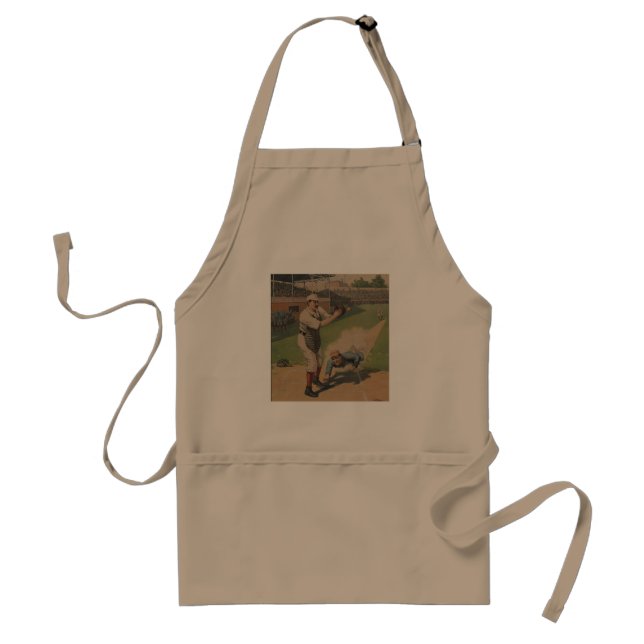Baseball Poster Standard Apron (Front)
