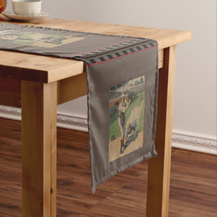 Baseball Poster Table Runner