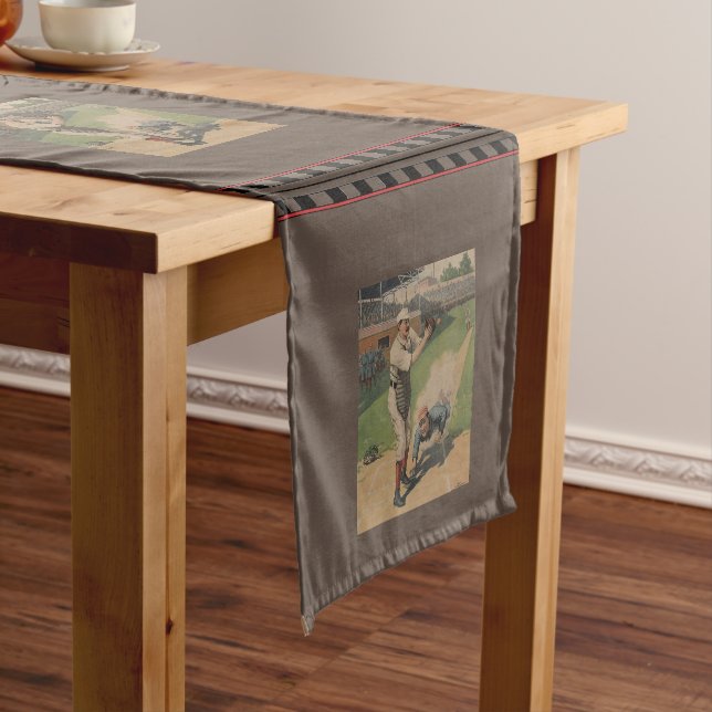 Baseball Poster Table Runner (In Situ)