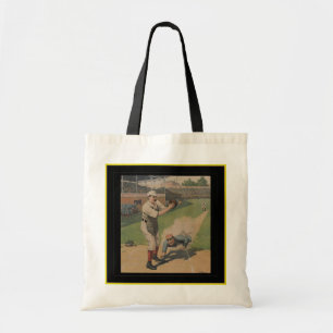 Baseball Poster Tote Bag