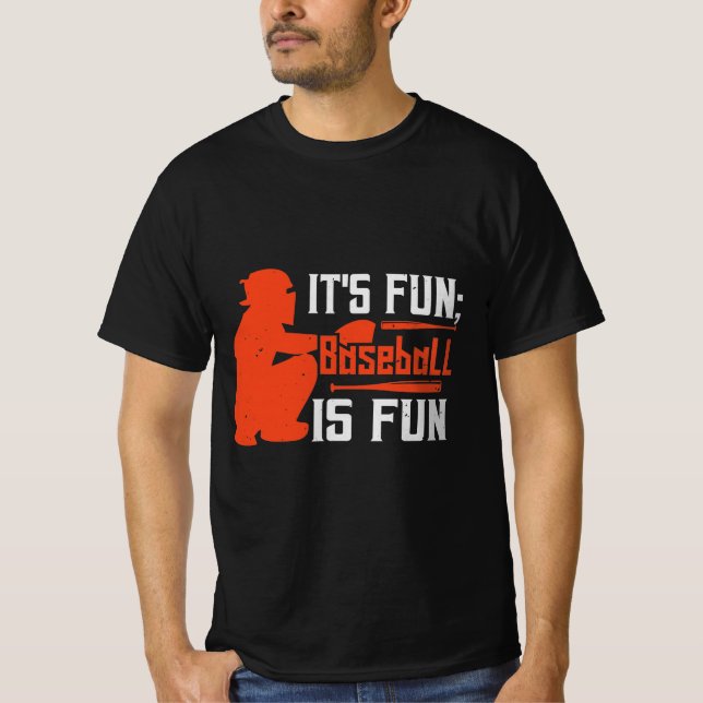 Baseball Quotes  Baseball Fan Gift T-Shirt (Front)