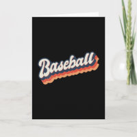 Baseball Retro Vintage Sports