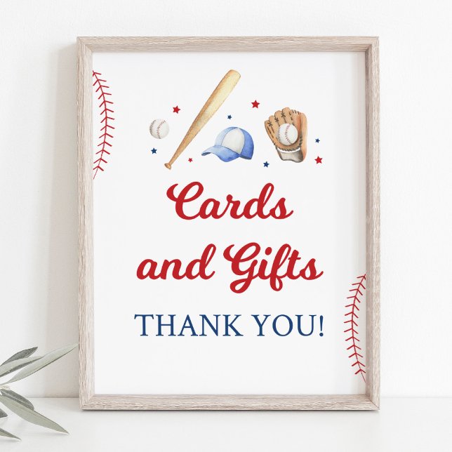 Baseball Rookie Cards and Gifts Birthday Sign (Creator Uploaded)