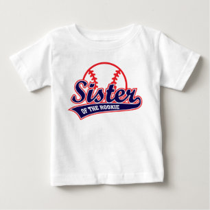 Baseball Rookie of the Year Baseball 1st Birthday Baby T-Shirt