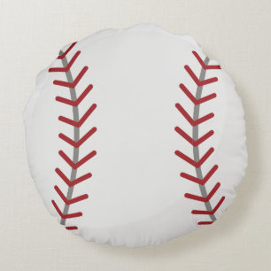 Baseball Round Cushion