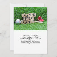 Baseball save the date