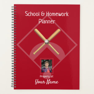 Baseball - School Planner - HAMbyWG