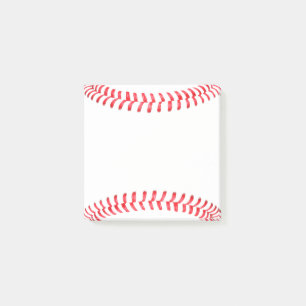 Baseball Seams Sports Player/Coach's Office Decor Post-it Notes