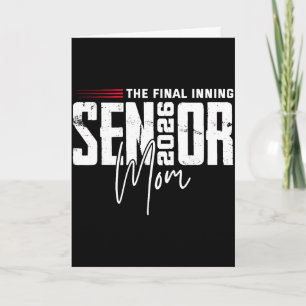 Baseball senior mum 2026 final inning baseballBase Card