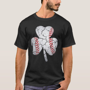 Baseball Shamrock, For Baseball, Shamrock St. Patr T-Shirt