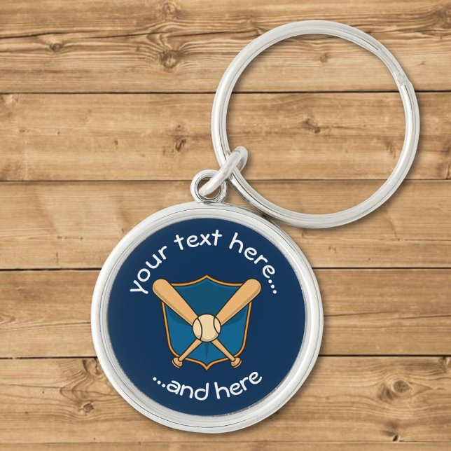 Baseball Shield Key Ring (Creator Uploaded)