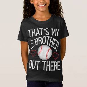 Baseball sister Cute Baseball Gift for sisters T-Shirt