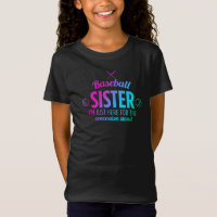 Baseball Sister Shirt - Concession Stand