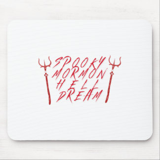 Baseball Skeleton Halloween Men Boys Baseball Hall Mouse Pad