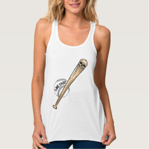 Baseball Skull Singlet