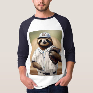 Baseball Sloth, T-Shirt