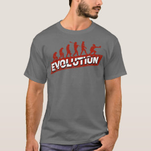 Baseball Softball Catcher Evolution T-Shirt