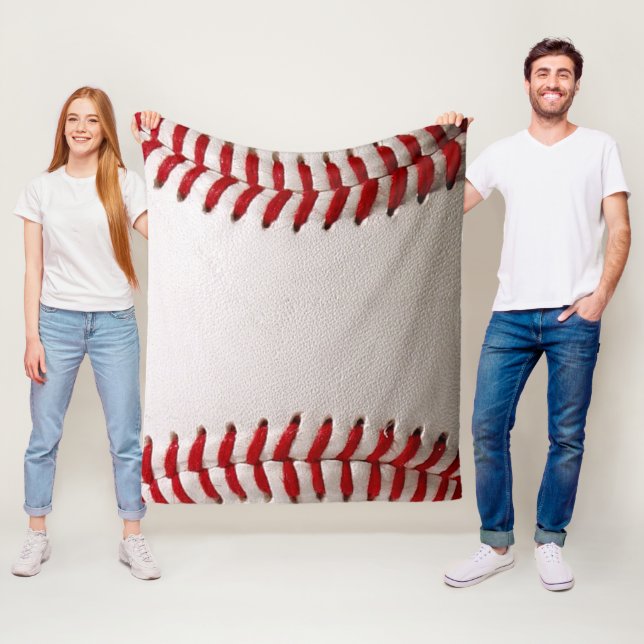 Baseball Softball Fleece Blanket (In Situ)