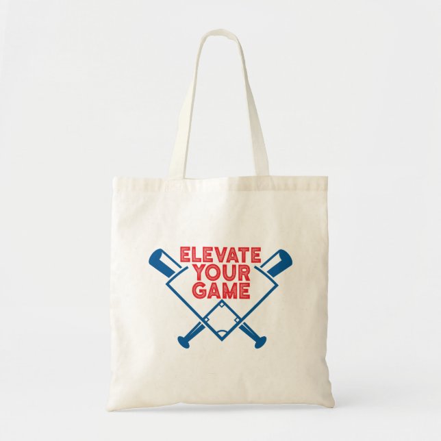 Baseball / Softball Lover Sports Tote Bag (Front)