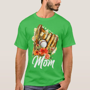 Baseball Softball Mum  T-Shirt