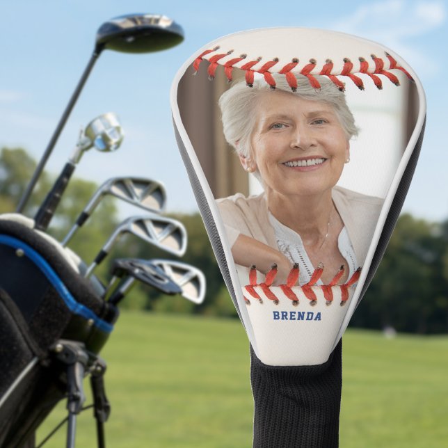 Baseball Softball Sport Photo Name Golf Head Cover (Baseball Softball Sport Photo Name Golf Head Cover)