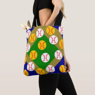 Baseball/Softball Tote Bag