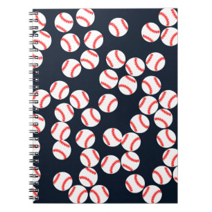 Baseball Spiral Notebook