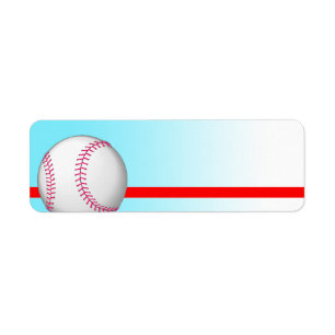 Baseball Sport Label